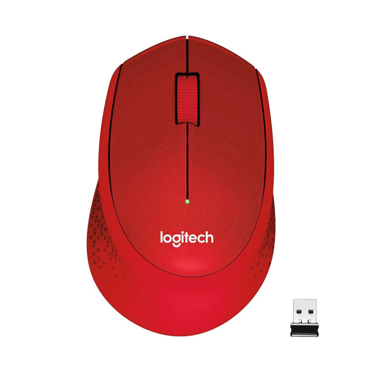 Logitech M330 SILENT PLUS in Red