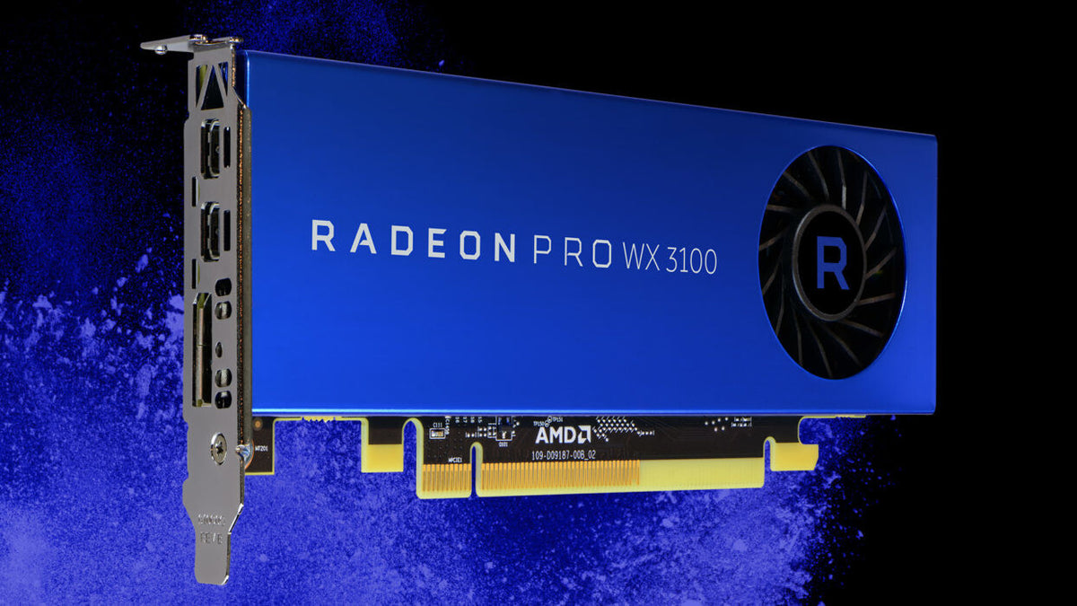 AMD 4 GB GDDR5 Radeon Pro WX 3100 graphics card
