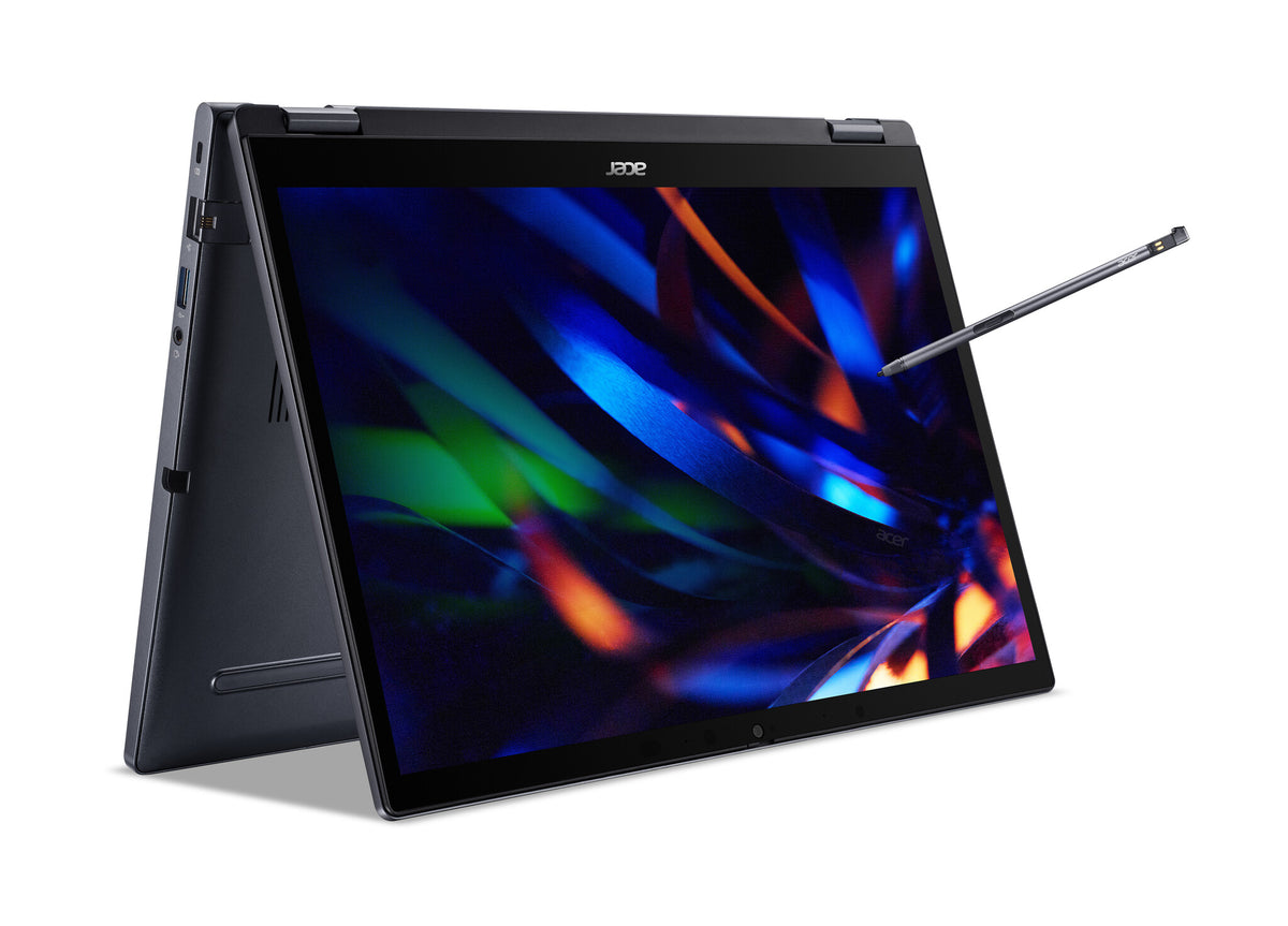 Acer TravelMate Spin P4 Hybrid (2-in-1) - 35.6 cm (14") - Touchscreen - Intel® Core™ i7-1355U - 16 GB DDR4-SDRAM - 512 GB SSD - Wi-Fi 6E - Windows 11 Pro - Blue