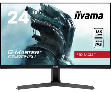 iiyama G-MASTER Red Eagle 60.5 cm (23.8") 1920 x 1080 pixels Full HD LED Black Monitor