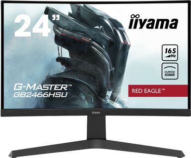 iiyama G-MASTER Red Eagle 59.9 cm (23.6&quot;) 1920 x 1080 pixels Full HD LED Black Monitor