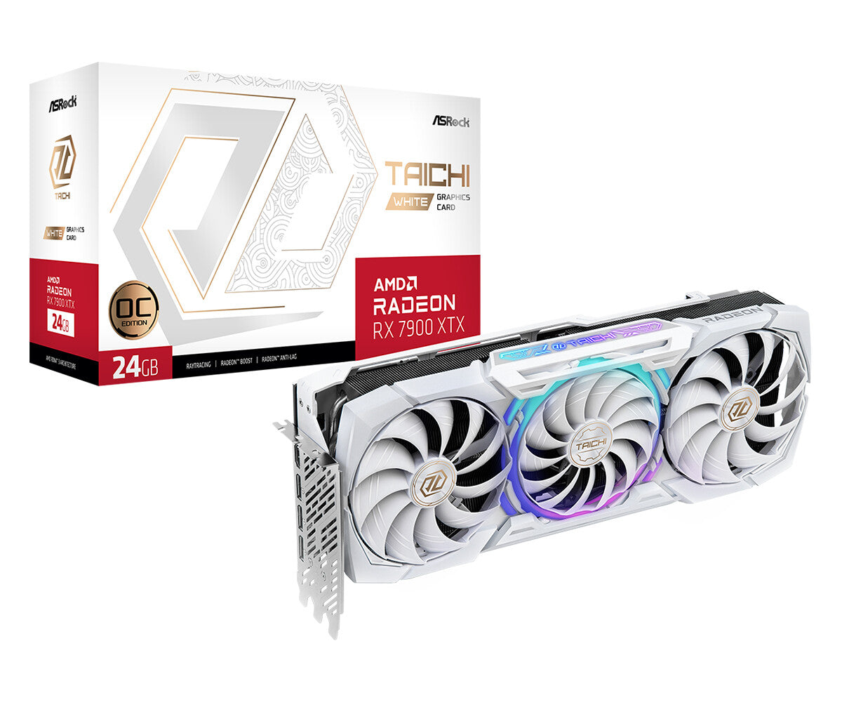 Asrock RX7900XTX TCW 24GO - AMD 24 GB GDDR6 Radeon RX 7900 XTX graphics card