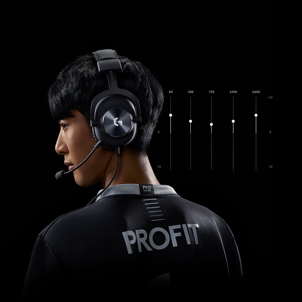 Logitech G - G PRO X Gaming Headset in Black