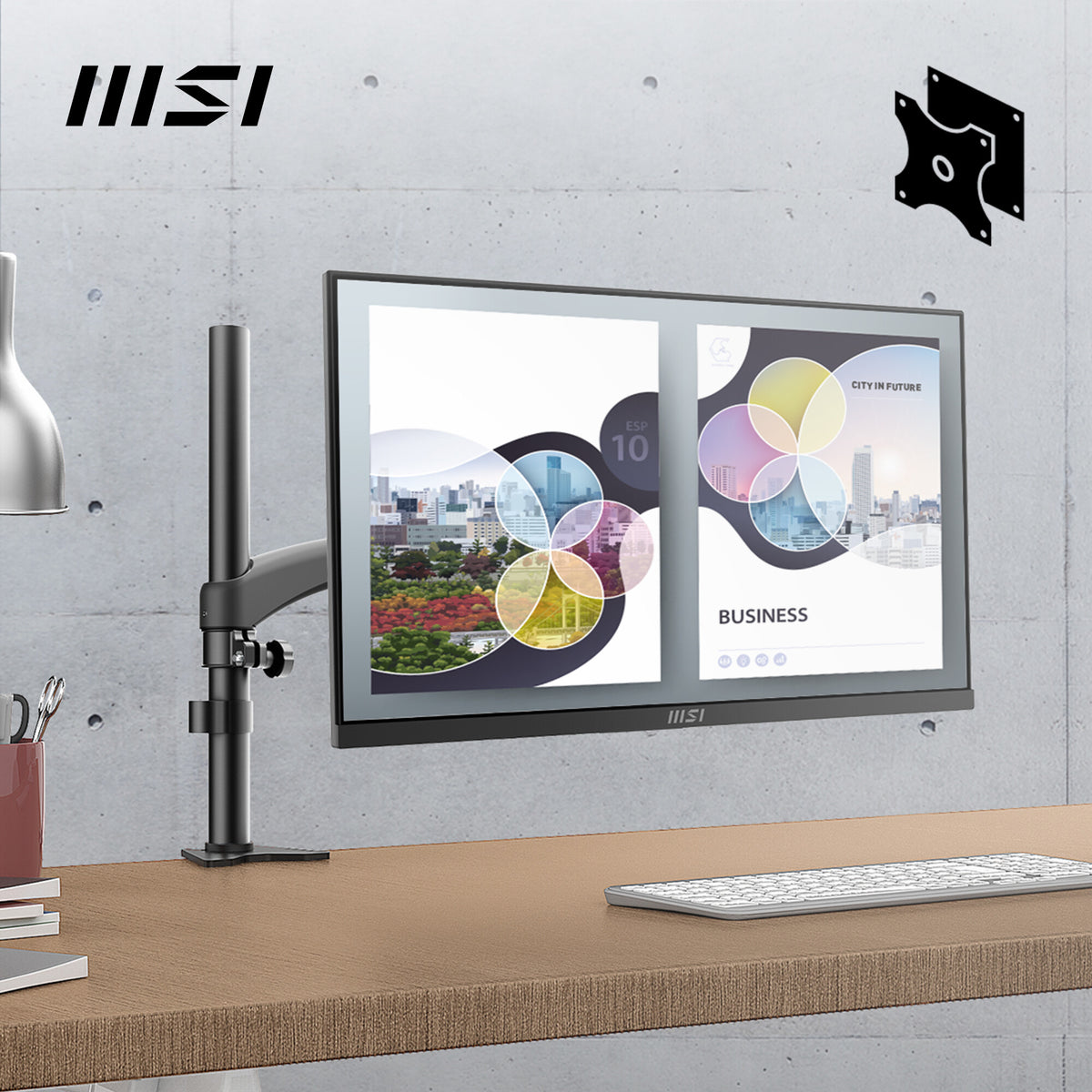 MSI Pro MP251 - 62.2 cm (24.5&quot;) - 1920 x 1080 pixels FHD LED Monitor