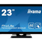 iiyama ProLite T2336MSC-B2AG - 58.4 cm (23") - 1920 x 1080 pixels FHD LED Touchscreen Monitor