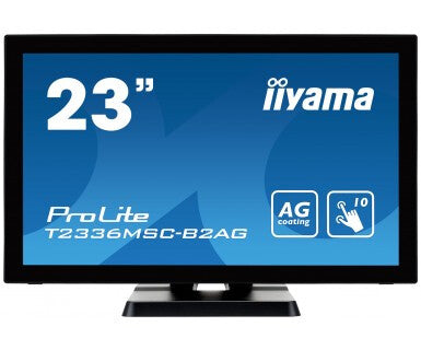 iiyama ProLite T2336MSC-B2AG - 58.4 cm (23") - 1920 x 1080 pixels FHD LED Touchscreen Monitor