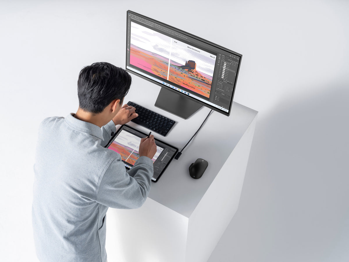 Microsoft Surface Studio Hybrid Laptop (2-in-1) - 36.6 cm (14.4") - Intel® Core™ i7-11370H - 32 GB LPDDR4x-SDRAM - 1 TB SSD - NVIDIA GeForce RTX 3050 Ti - Wi-Fi 6 - Windows 11 Home - Platinum