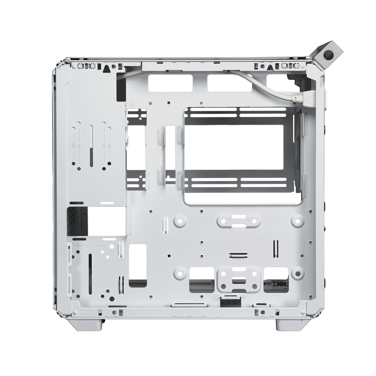 Cooler Master QUBE 500 Flatpack - Midi Tower in White Edition