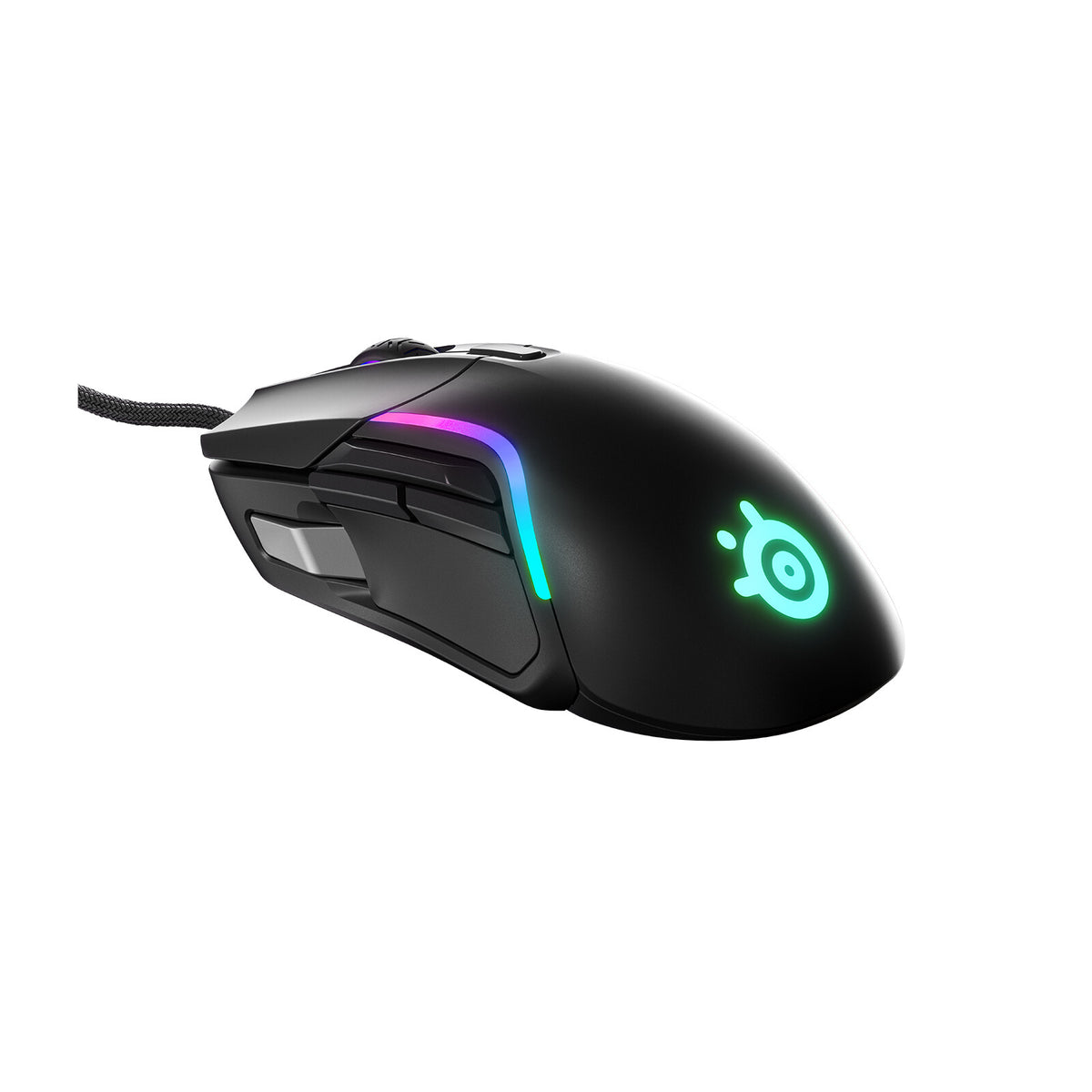 Steelseries Rival 5 - Wired USB Type-A Optical Gaming Mouse in Black / Grey - 18,000 DPI