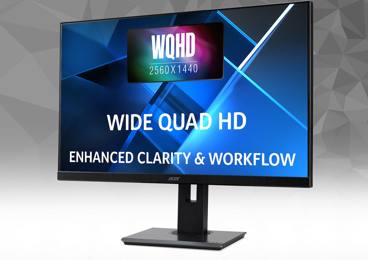 Acer B7 B277U - 68.6 cm (27") - 2560 x 1440 pixels QHD LED Monitor