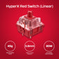 HyperX Alloy Origins PBT - HX Red Switch Mechanical Gaming Keyboard