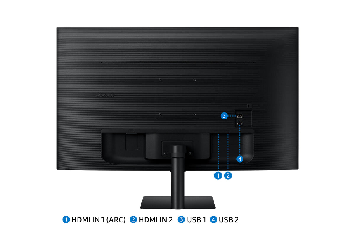 Samsung M50D - 81.3 cm (32") - 1920 x 1080 pixels Full HD LED Smart Monitor with Speakers and Remote