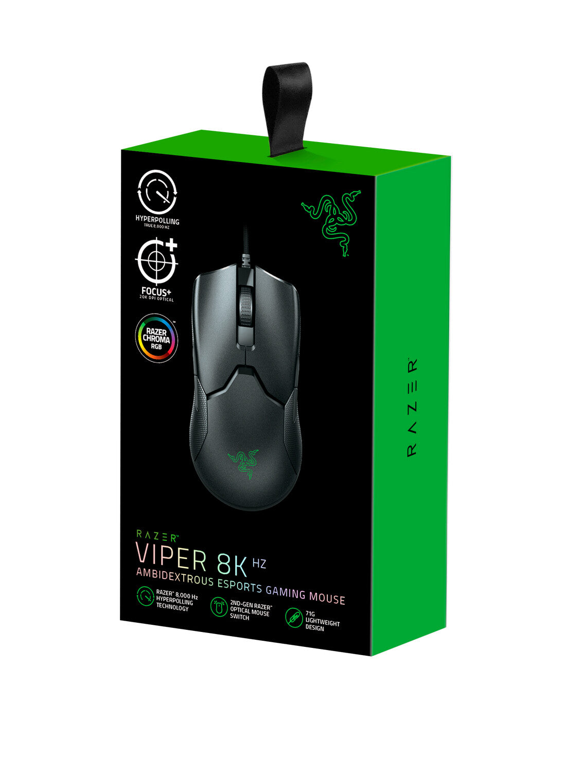 Razer Viper - USB Type-A Optical Mouse - 20,000 DPI
