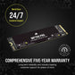 Corsair MP700 PRO - PCI Express 5.0 3D TLC NAND NVMe M.2 SSD - 1 TB