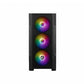 MSI MAG FORGE M100R - MicroATX Mini Tower Case in Black / Transparent