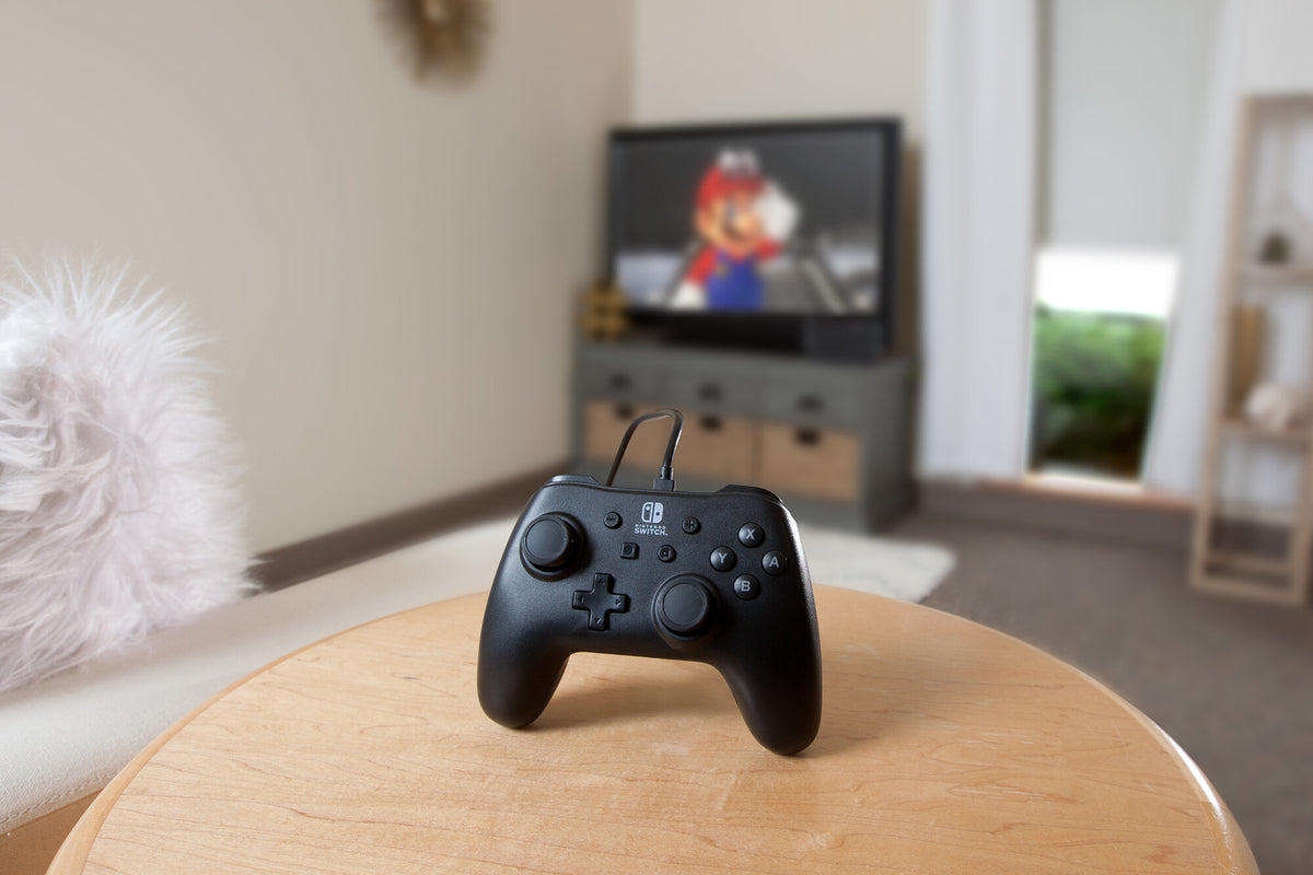 PowerA Wired Controller for Nintendo Switch in Black