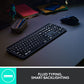 Logitech MX Keys combo for Business - RF Wireless + Bluetooth Keyboard (QWERTZ Swiss) & Mouse in Graphite