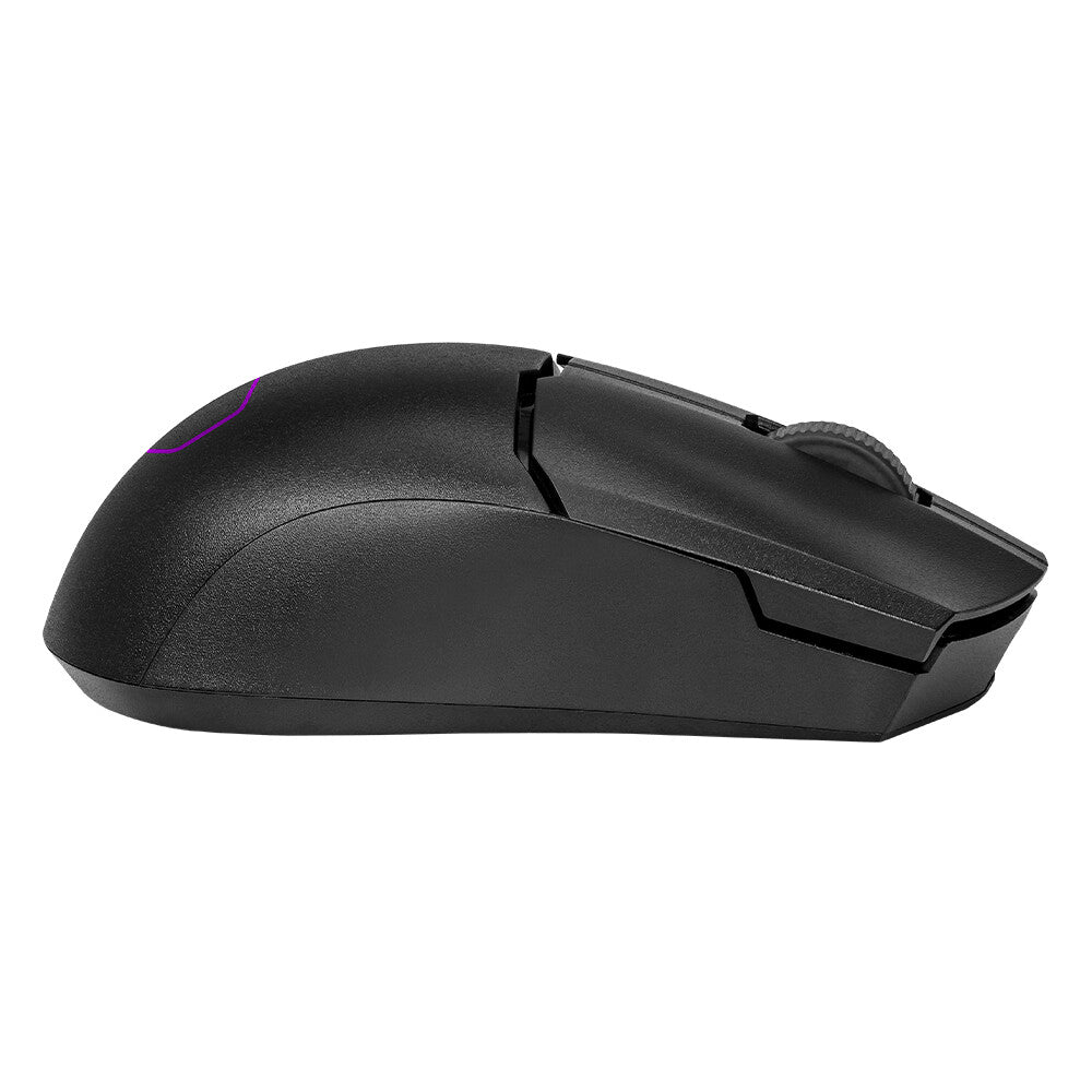 Cooler Master MM712 - RF Wireless + Bluetooth + USB Type-A Optical Mouse in Black - 19,000 DPI