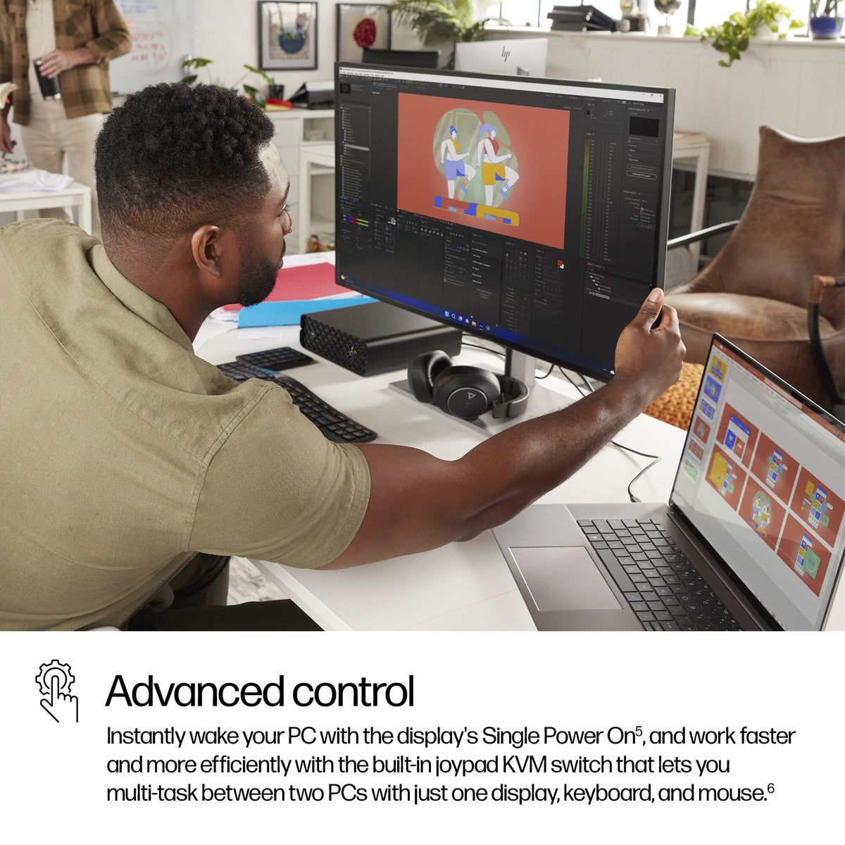 HP Series 7 Pro 732PK - 80 cm (31.5") - 3840 x 2160 pixels - 4K UHD IPS Monitor