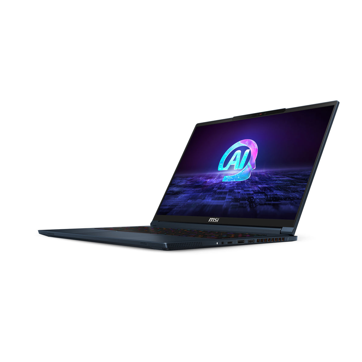 MSI Stealth 16 AI STUDIO Laptop - 40.6 cm (16&quot;) - Intel Core Ultra 9 185H - 32 GB DDR5-SDRAM - 2 TB SSD - NVIDIA GeForce RTX 4090 - Wi-Fi 7 - Windows 11 Pro - Blue