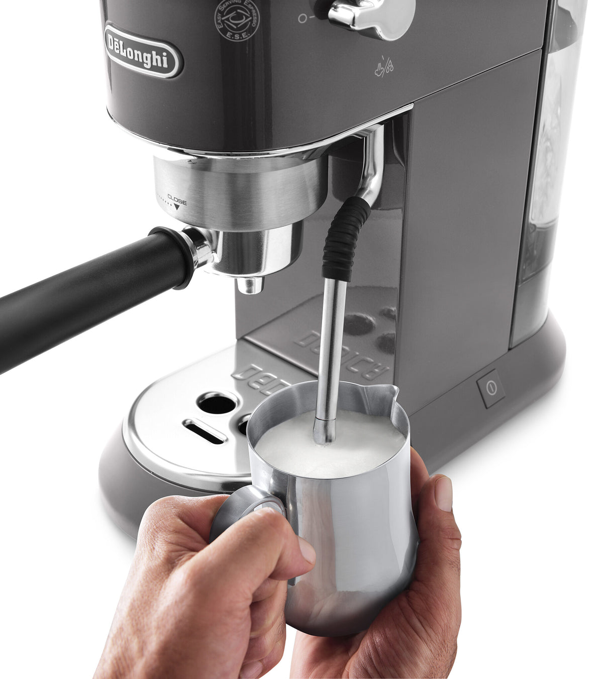 De’Longhi Dedica Arte - Manual Espresso Machine with new milk frothing function - 1 L