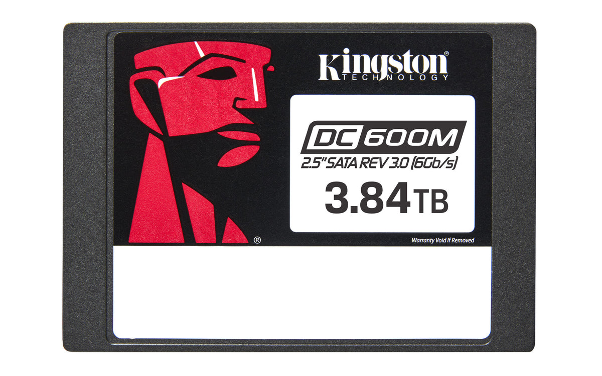Kingston Technology DC600M - Enterprise SATA 2.5” SSD - 3.84 TB