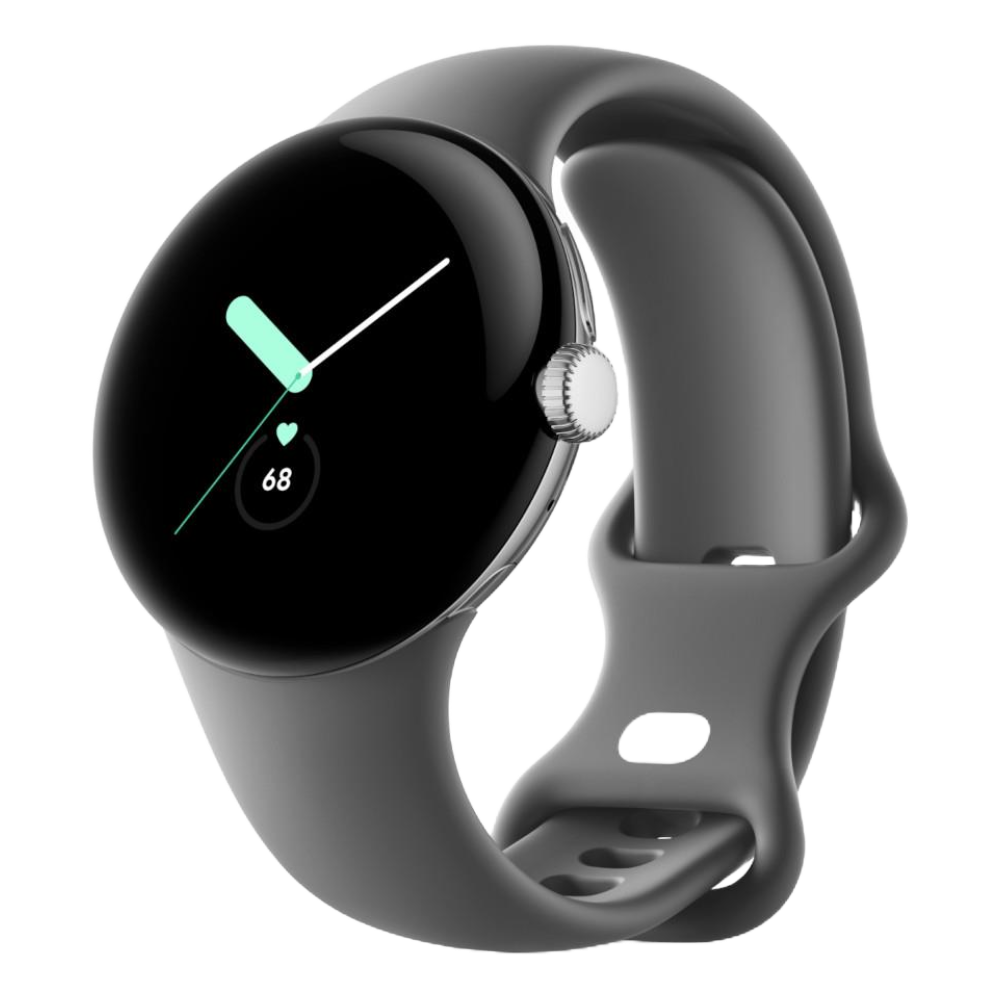 Google Pixel Watch - Polished Silver - 41MM - Refurbished