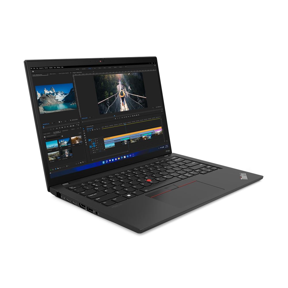 Lenovo ThinkPad P14s 14&quot; Mobile workstation - Intel® Core i7-1360P - 16 GB LPDDR5x-SDRAM - 512 GB SSD - NVIDIA RTX A500 - Windows 11 Pro - Black