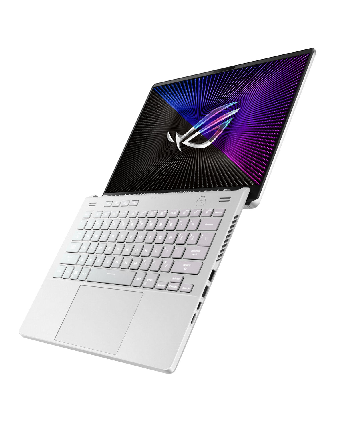 ASUS ROG Zephyrus G14 Laptop - 35.6 cm (14") - AMD Ryzen™ 9 7940HS - 32 GB DDR5-SDRAM - 1 TB SSD NVIDIA - GeForce RTX 4080 - Wi-Fi 6E - Windows 11 Home - White