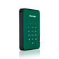 iStorage diskAshur2 - Secure Encrypted External solid state drive in Green - 256 GB