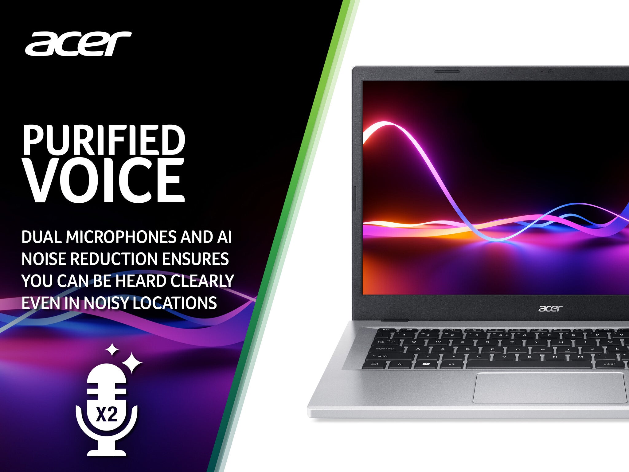 Acer Aspire 3 Laptop - 35.6 cm (14") - Intel® Core™ i3-N305 - 8 GB LPD -  Clove Technology