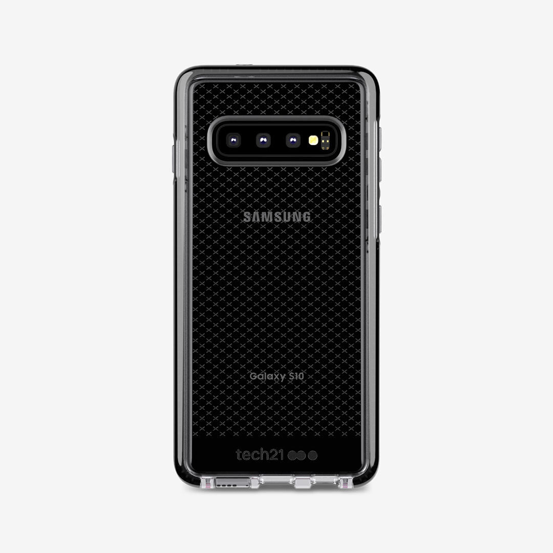 Tech21 mobile phone case for Galaxy S10 in Transparent