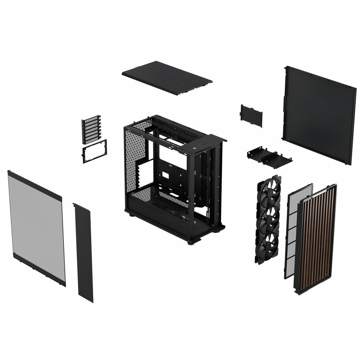 Fractal Design North XL - ATX Full Tower Case in Black