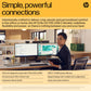 HP E24U G5 - 60.5 cm (23.8") - 1920 x 1080 pixels Full HD LCD Monitor