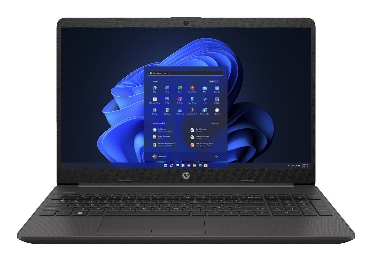 HP 250 G9 Intel® Core� i5 i5-1235U Laptop 39.6 cm (15.6") Full HD 8 GB DDR4-SDRAM 256 GB SSD Wi-Fi 5 (802.11ac) Windows 11 Home Black