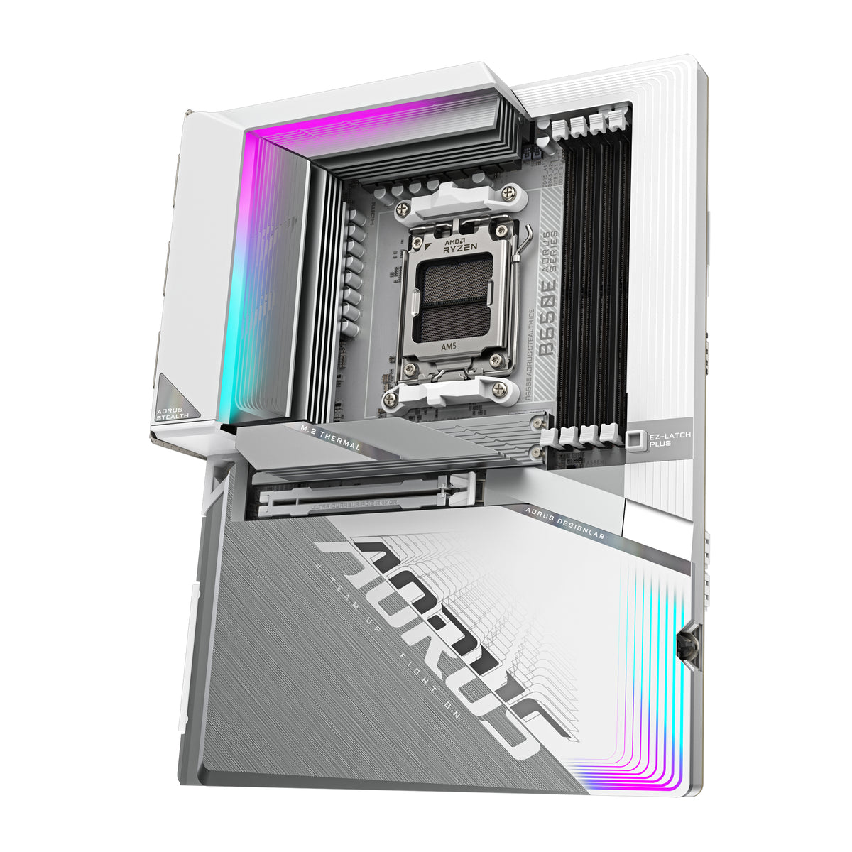 GIGABYTE B650E AORUS STEALTH ICE ATX motherboard - AMD B650 Socket AM5