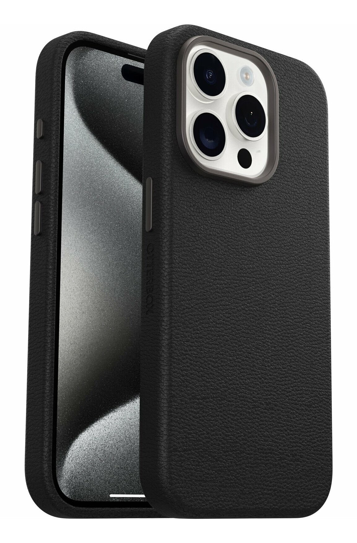 OtterBox Symmetry Cactus with MagSafe for iPhone 15 Pro in Noir Ash