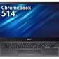 Acer Chromebook 514 - 35.6 cm (14") - Intel® Core™ i5-1135G7 - 8 GB LPDDR4x-SDRAM - 256 GB SSD - Wi-Fi 6 - ChromeOS - Grey