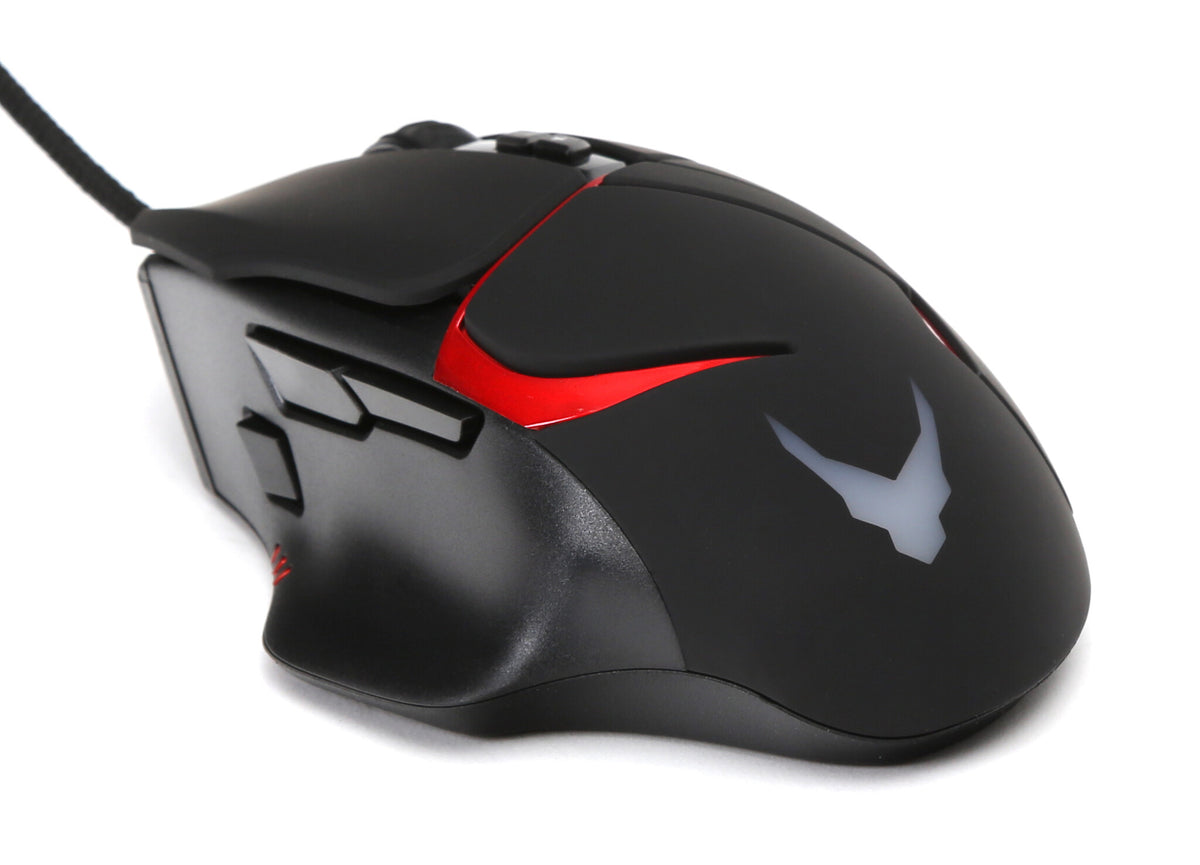 Varr Gaming USB-A Wired LED Optical Mouse - 3,200 DPI