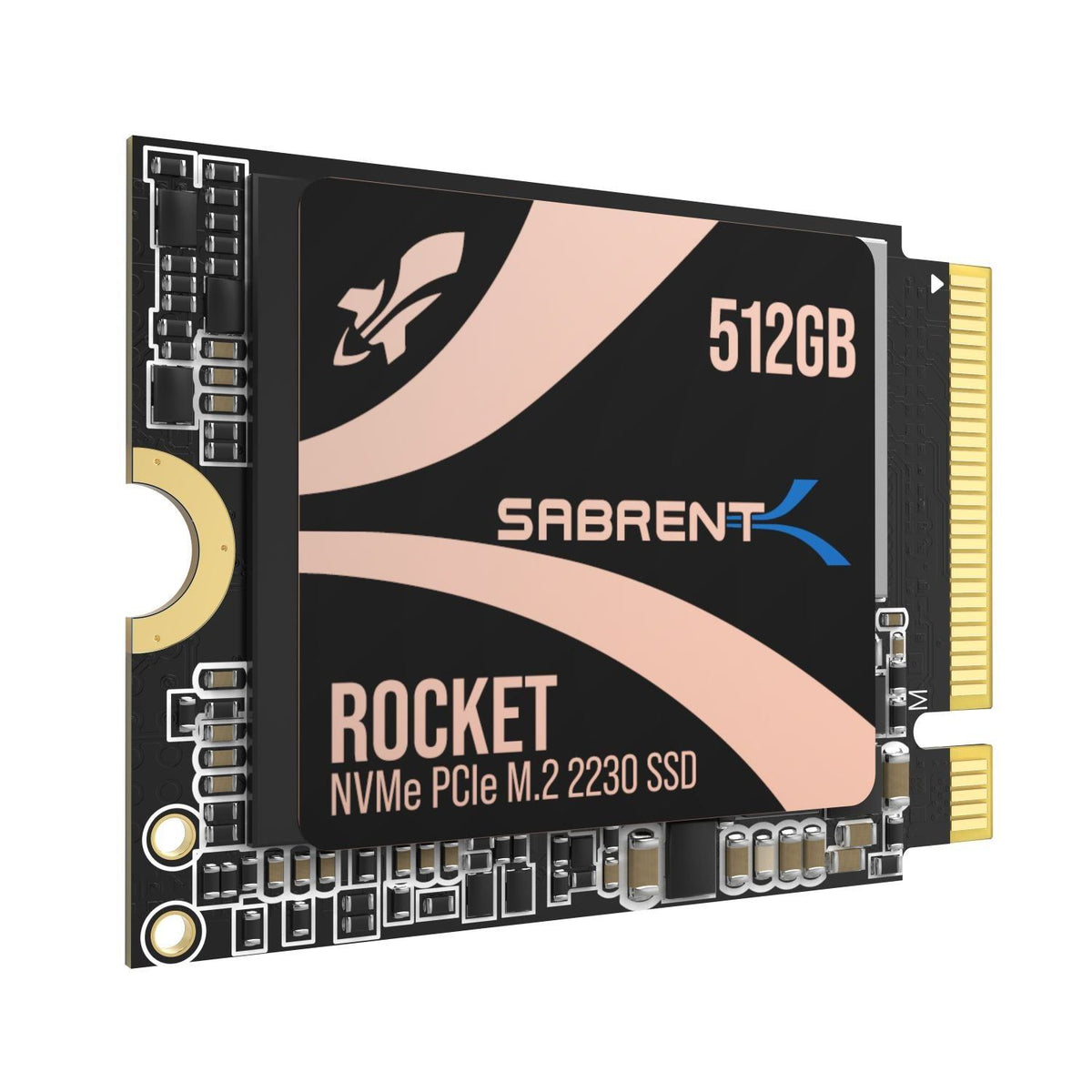 Sabrent SB-2130-512 internal solid state drive M.2 512 GB PCI Express 4.0 3D TLC NVMe