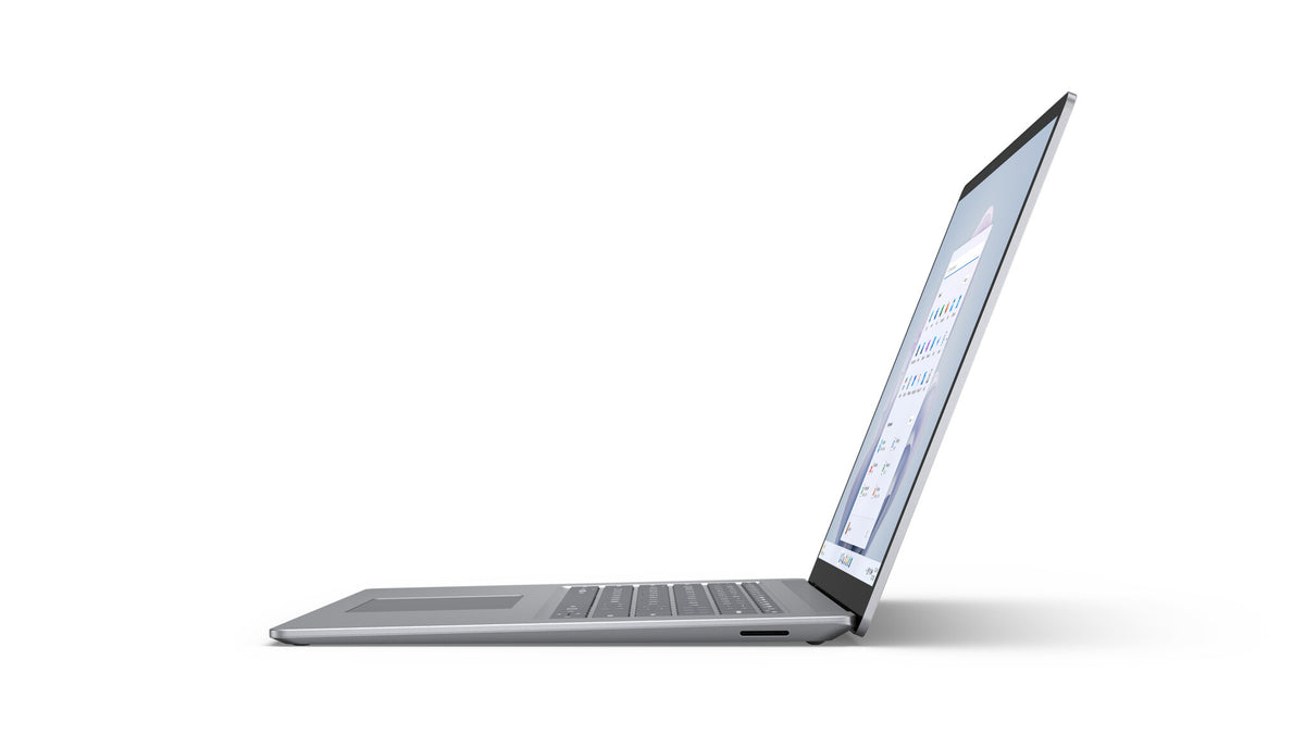Microsoft Surface 5 Laptop - 38.1 cm (15") - Touchscreen - Intel® Core™ i7-1265U - 16 GB LPDDR5x-SDRAM - 512 GB SSD - Wi-Fi 6 - Windows 11 Pro - Platinum