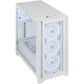 Corsair iCUE 4000D RGB AIRFLOW - ATX Mid Tower Case in White