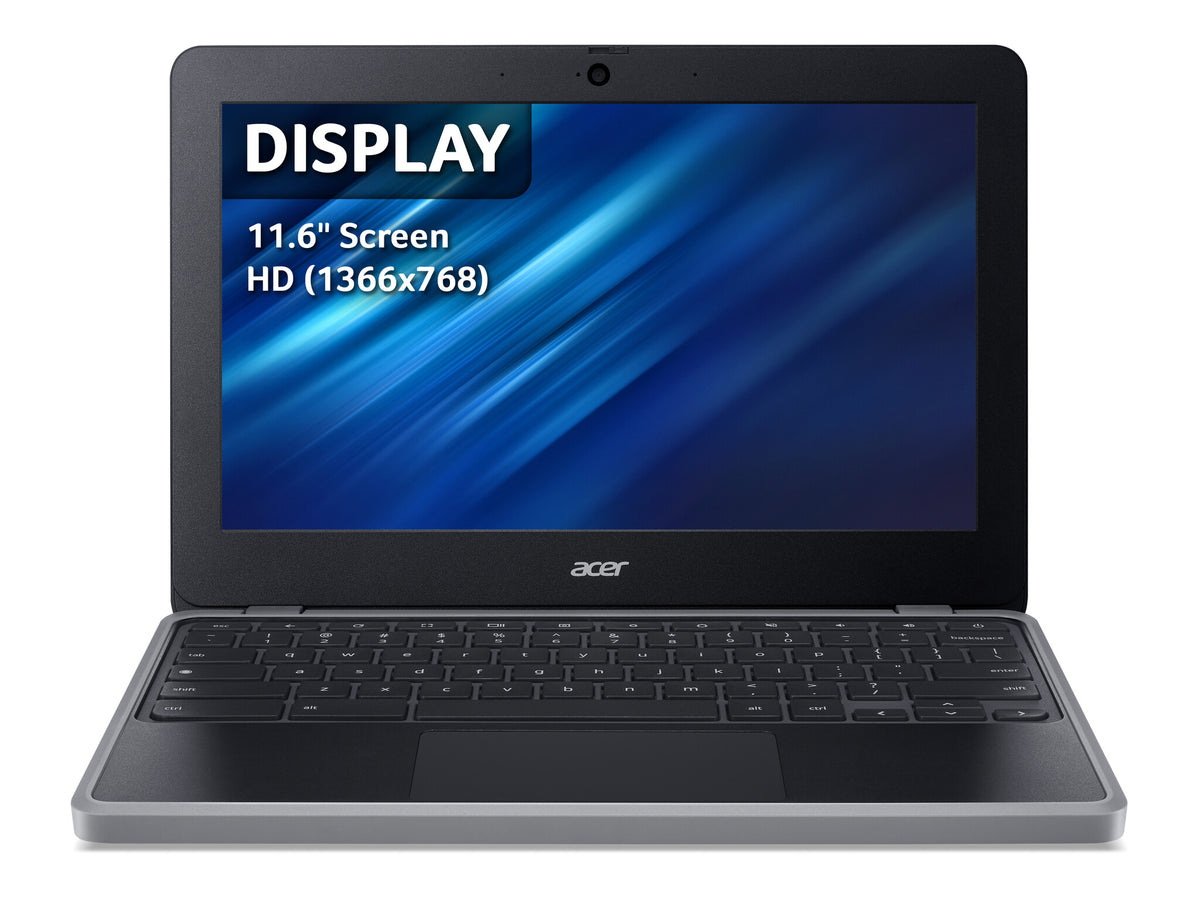Acer Chromebook 311 - 29.5 cm (11.6") - Kompanio 528 - 4 GB LPDDR4x-SDRAM - 64 GB eMMC - Wi-Fi 6 - ChromeOS - Black