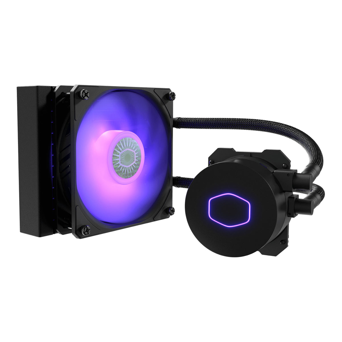 Cooler Master MasterLiquid ML120L V2 RGB - All-in-one Liquid CPU Cooler in Black