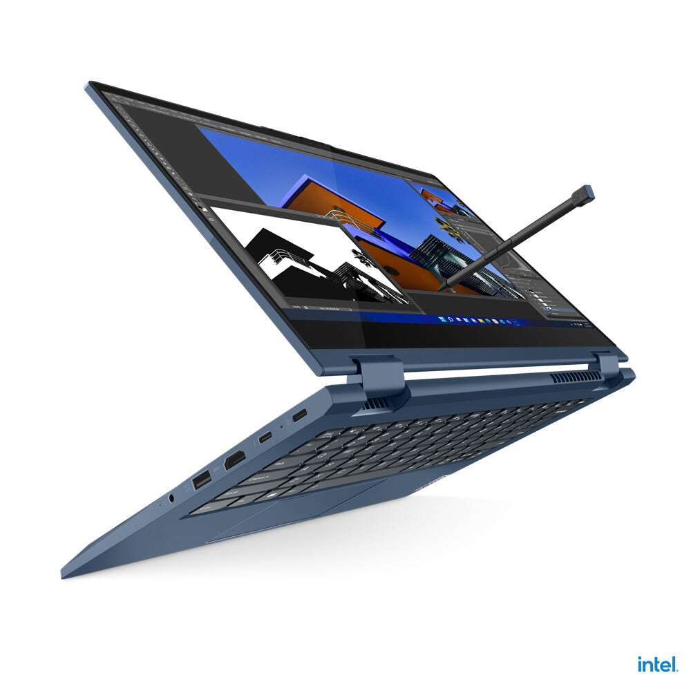 Lenovo ThinkBook 14s Yoga G2 IAP Hybrid (2-in-1) - 35.6 cm (14") - Touchscreen - Intel® Core™ i5-1235U - 8 GB DDR4-SDRAM - 256 GB SSD - Wi-Fi 6 - Windows 11 Pro - Blue