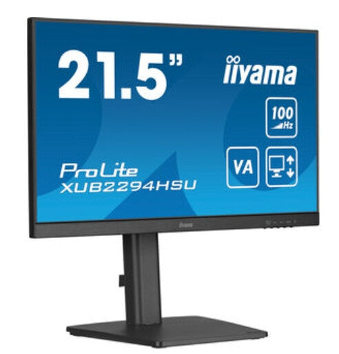 iiyama ProLite XUB2294HSU-B6 - 54.6 cm (21.5") - 1920 x 1080 pixels FHD LCD Monitor