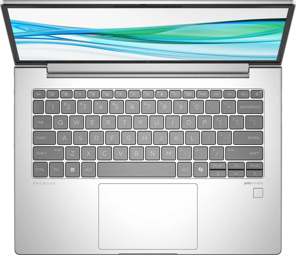 HP ProBook 445 G11 Laptop - 35.6 cm (14&quot;) - AMD Ryzen™ 5 7535U - 8 GB DDR5-SDRAM - 512 GB SSD - Wi-Fi 6E - Windows 11 Pro - Silver