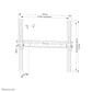 Neomounts WL35-350BL14 - TV wall mount for 81.3 cm (32") to 165.1 cm (65")