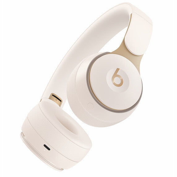 Apple Beats Solo Pro - Wireless Noise Cancelling Headphones in Ivory