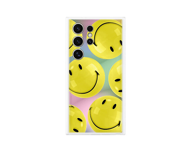 Samsung "Smiley" Suit Case for Galaxy S24 Ultra in Multicolour